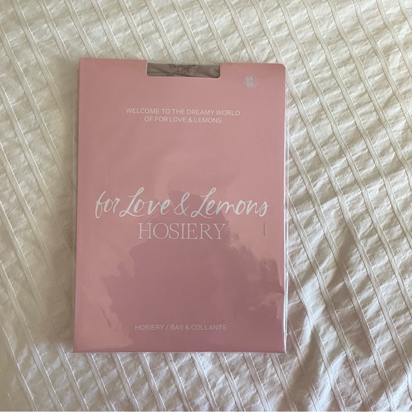 For Love and Lemons Floral Mid-Calf Socks - Picture 6 of 7